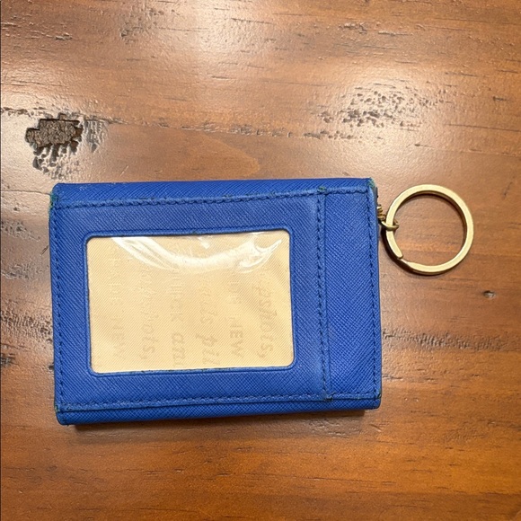 Kate Spade Royal Blue Scalloped Wallet - Picture 2 of 8